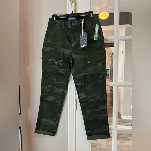 Democracy ab solution utility roll cuff pants size 6 NWT - Picture 1 of 10